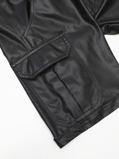 Army-Shorts LORENZO Wetlook schwarz
