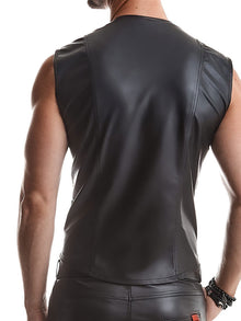 Weste OTTAVIANO Wetlook schwarz