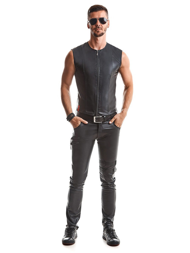Weste OTTAVIANO Wetlook schwarz