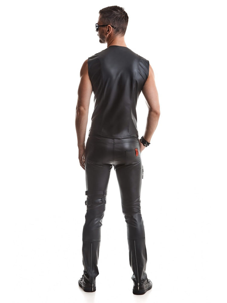 Weste OTTAVIANO Wetlook schwarz