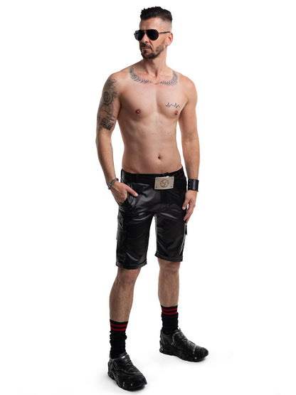 Army-Shorts PAOLO schwarz
