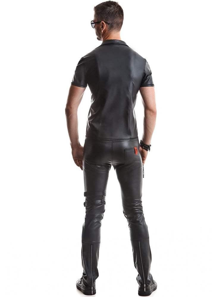 Polohemd REMO Kurzarm schwarz