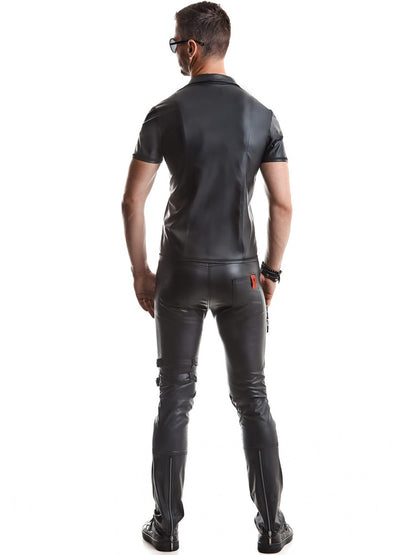Polohemd REMO Kurzarm schwarz