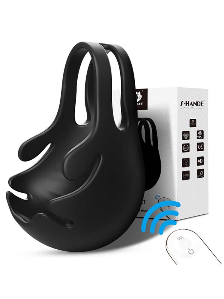 Hodensack Nestvibrator Fernbedienung schwarz