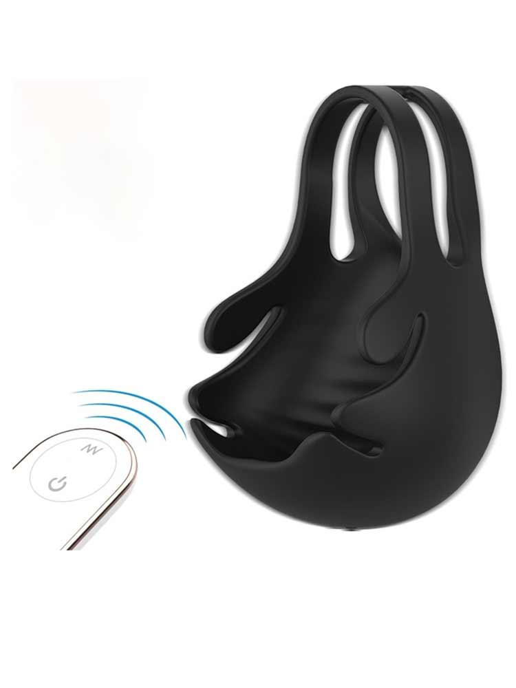 Hodensack Nestvibrator Fernbedienung schwarz