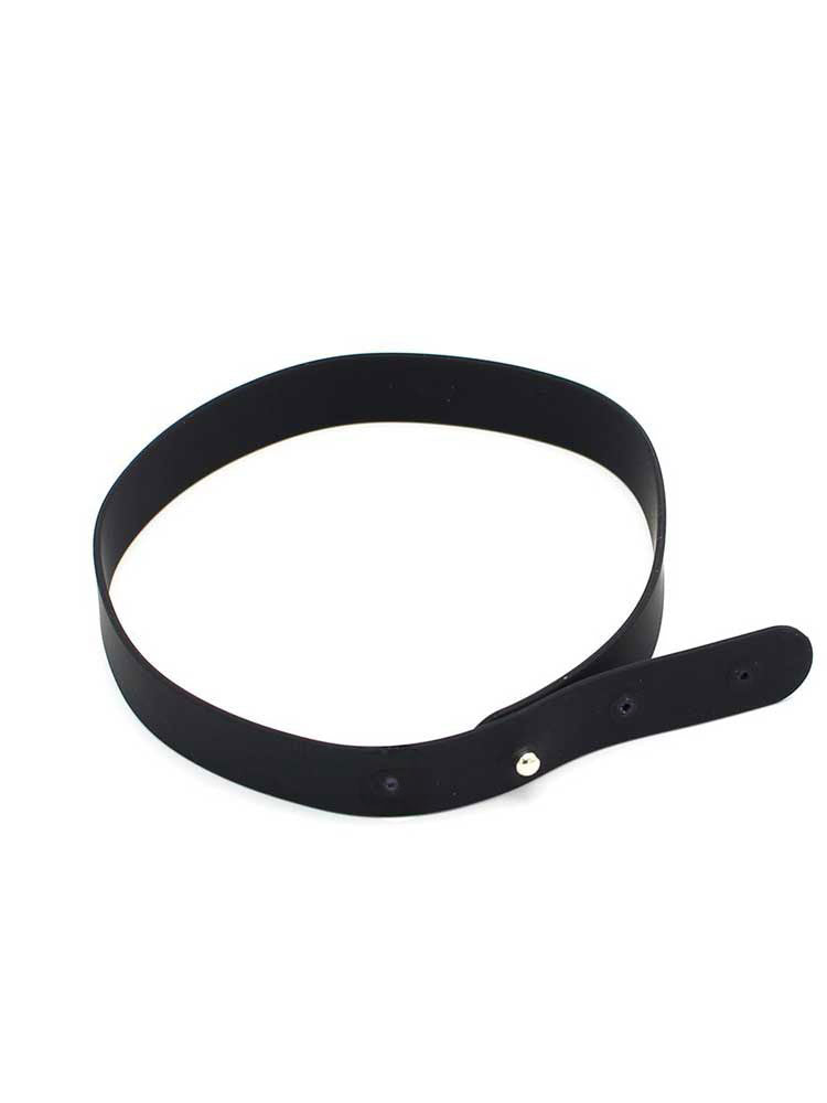 Silikon Halsband schwarz BITCH