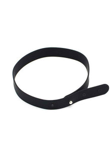 Silikon Halsband schwarz BITCH
