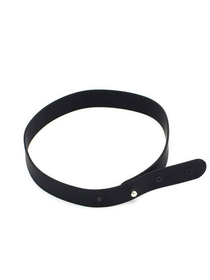 Silikon Halsband schwarz BITCH