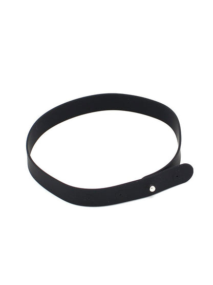 Silikon Halsband schwarz SLAVE