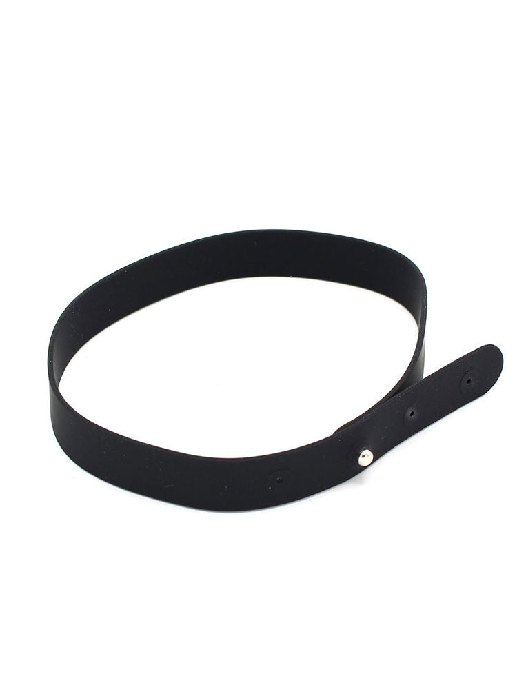 Silikon Halsband schwarz SLUT