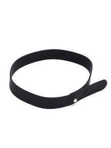 Silikon Halsband schwarz SUBMISSIVE