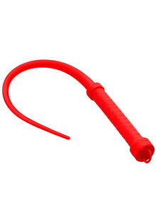 Peitsche VIPER Singletail Silikon 60cm rot