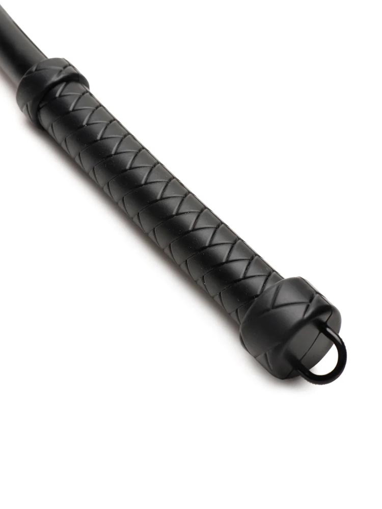 Peitsche VIPER Singletail Silikon 60cm schwarz