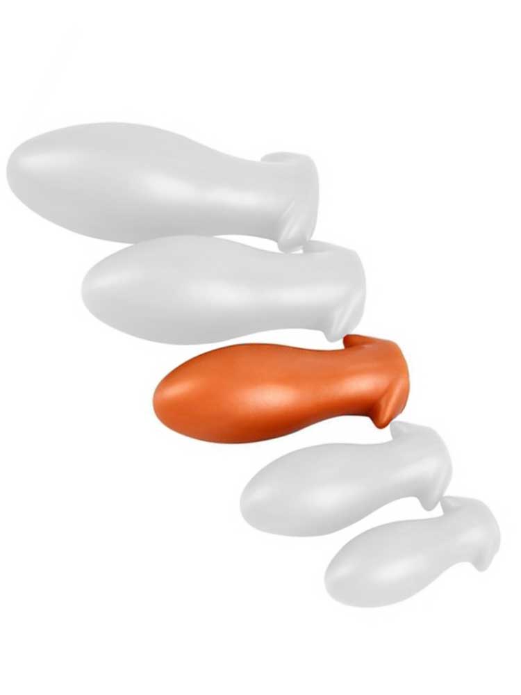 Silikon Plug Bullet Egg LARGE 15 x 6.5cm kupfer