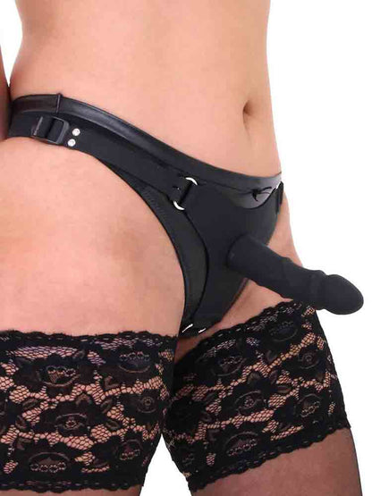 Silikon STRAP-ON LONDON mit Dildo 14x3.5cm