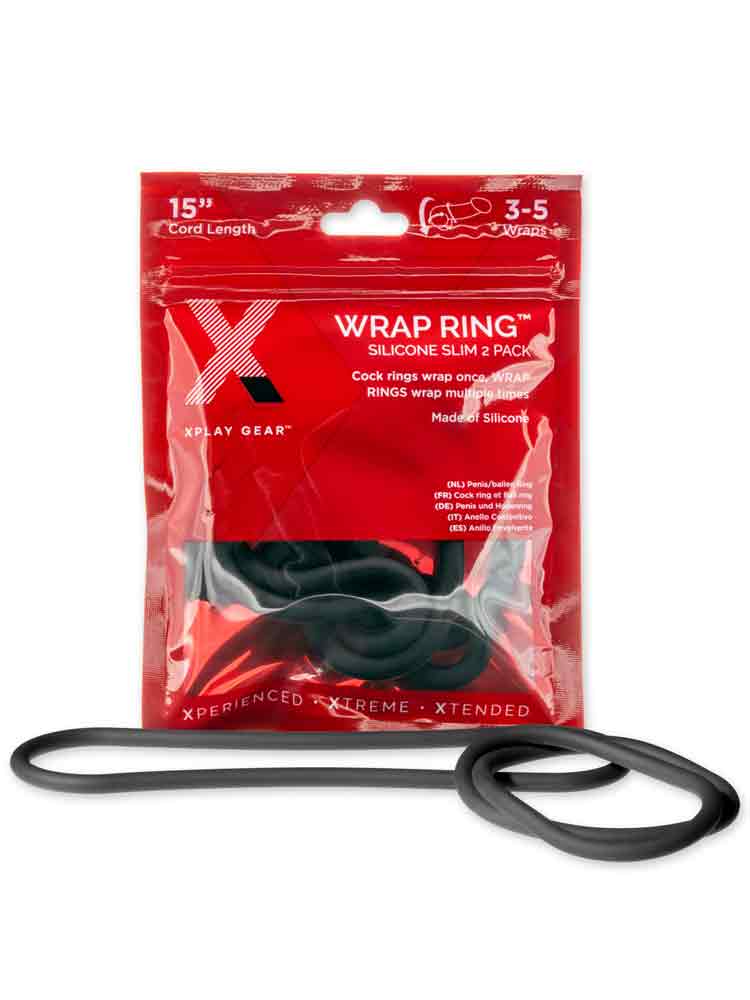 XPLAY Endlos Silikoncockring Wrapring 2x 38cm