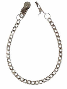 Silver Clamps - Brustwarzenklemmen mit Kette SILBER