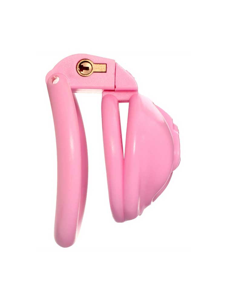 SISSY LABIA Keuschheitskäfig rosa