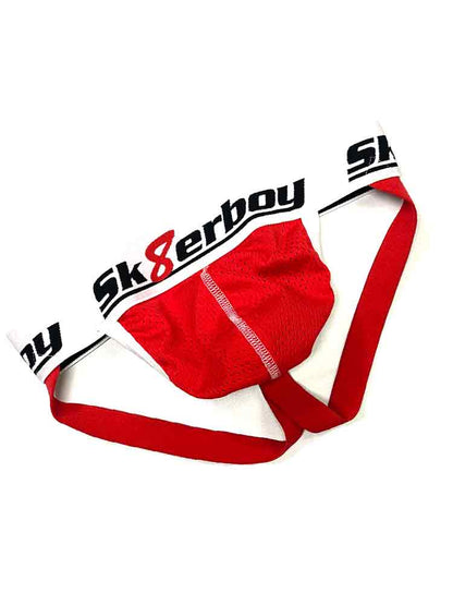 Sk8erboy Mesh Jock - rot