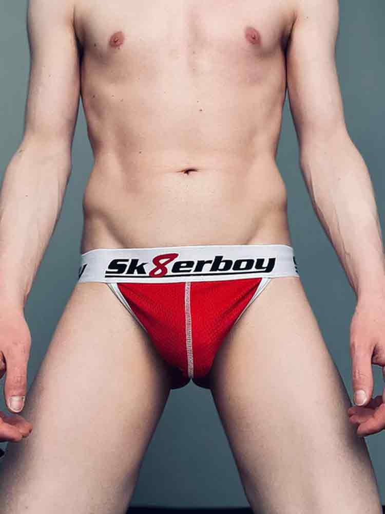 Sk8erboy Mesh Jock - rot