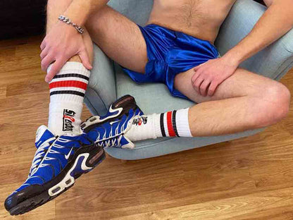 Sk8erboy SHINY BOXER SHORTS blau