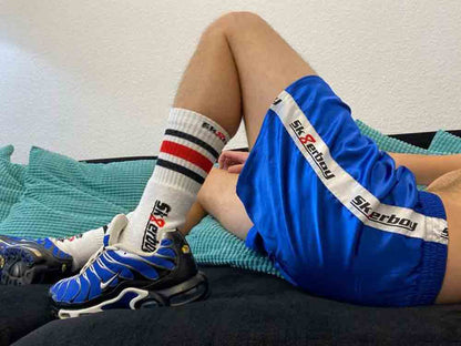 Sk8erboy SHINY BOXER SHORTS blau