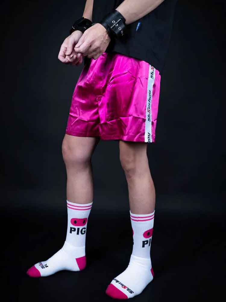 Sk8erboy SHINY BOXER SHORTS magenta