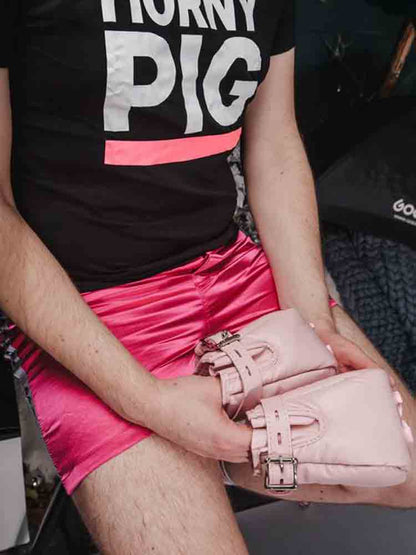 Sk8erboy SHINY BOXER SHORTS magenta