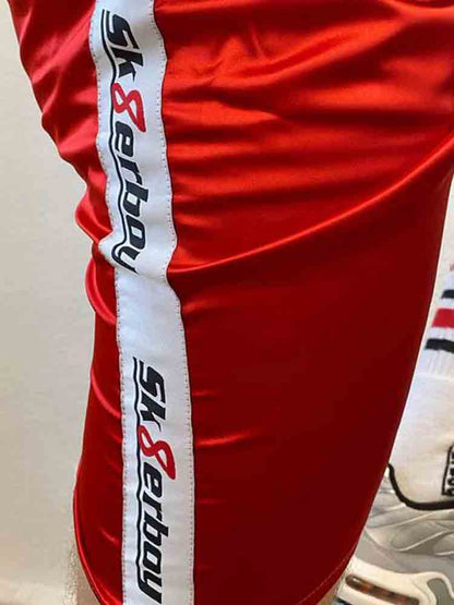 Sk8erboy SHINY BOXER SHORTS rot