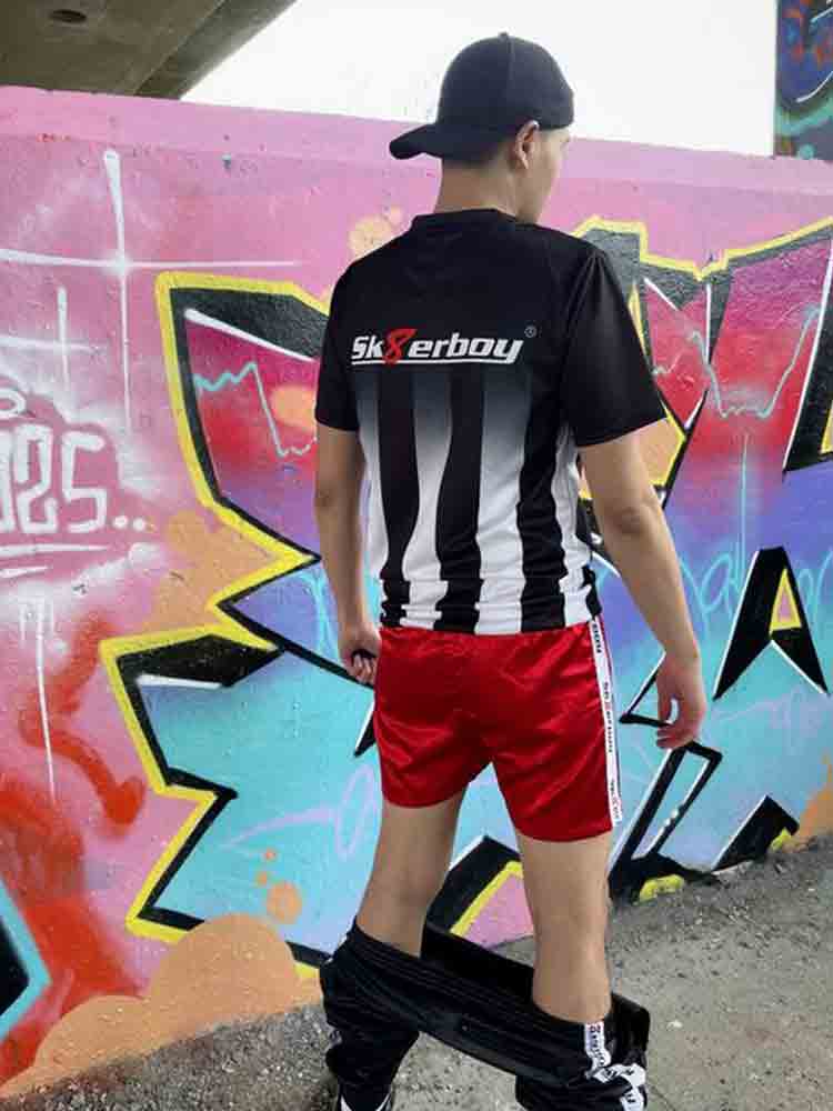 Sk8erboy SHINY BOXER SHORTS rot