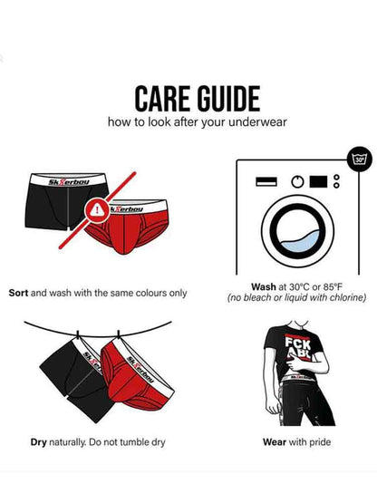 Sk8erboy SHINY BOXER SHORTS rot