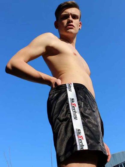 Sk8erboy SHINY BOXER SHORTS schwarz