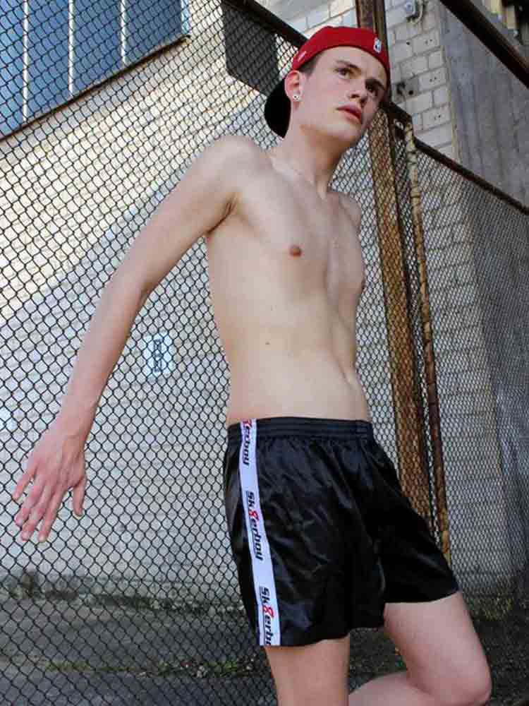 Sk8erboy SHINY BOXER SHORTS schwarz
