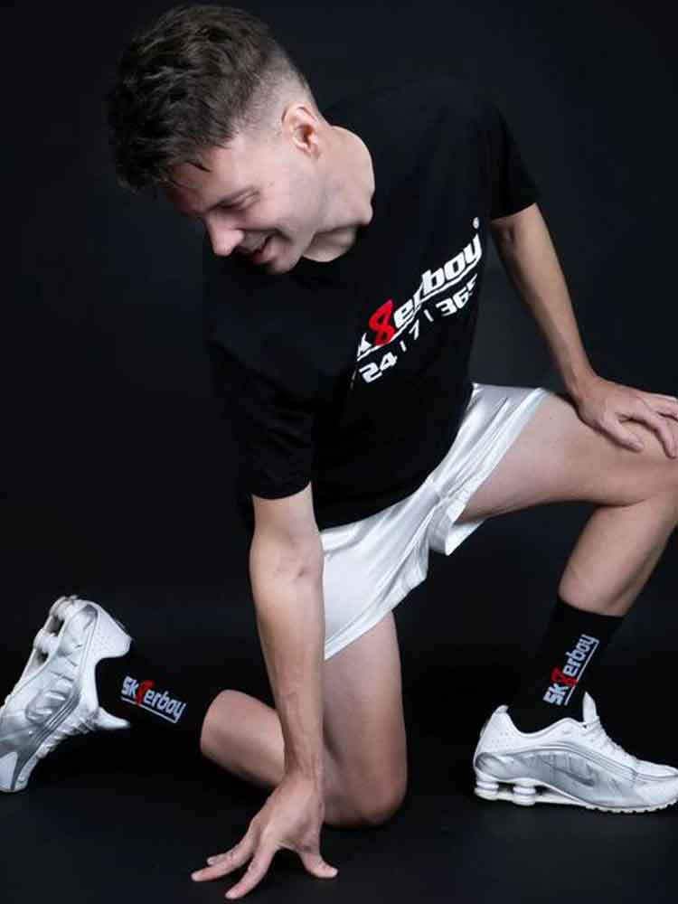 Sk8erboy SHINY BOXER SHORTS weiss