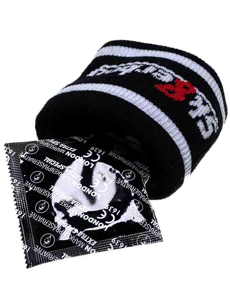Sk8erboy Sweatband DOG PAW schwarz