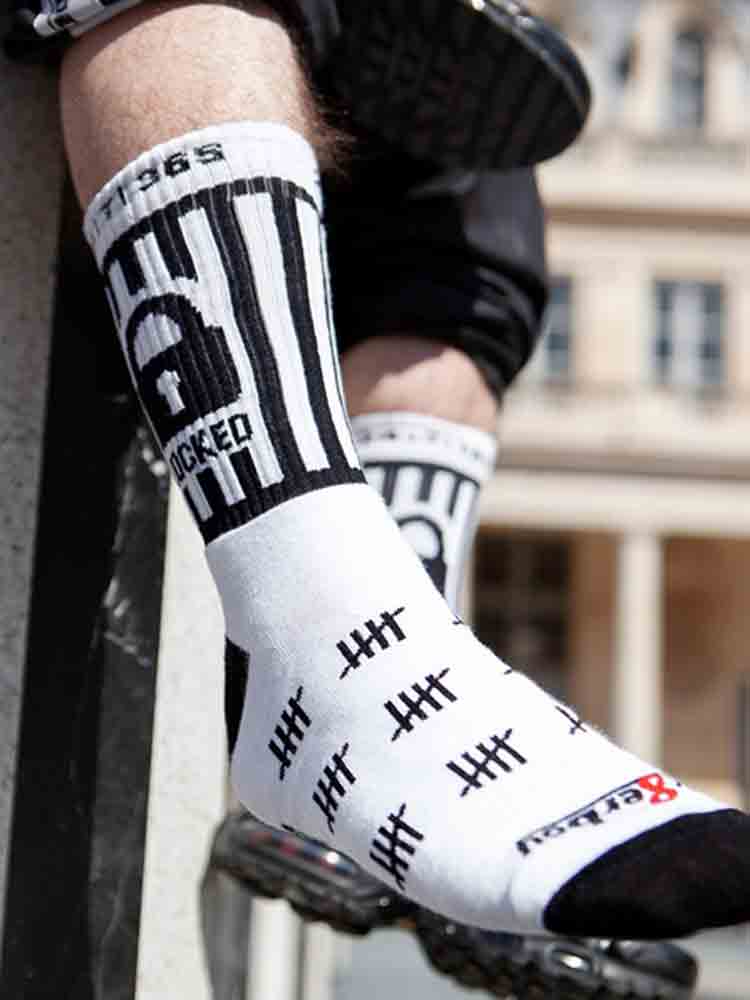 Sk8erboy LOCKED SOCKS weiss