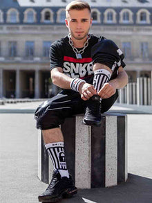 Sk8erboy LOCKED SOCKS weiss