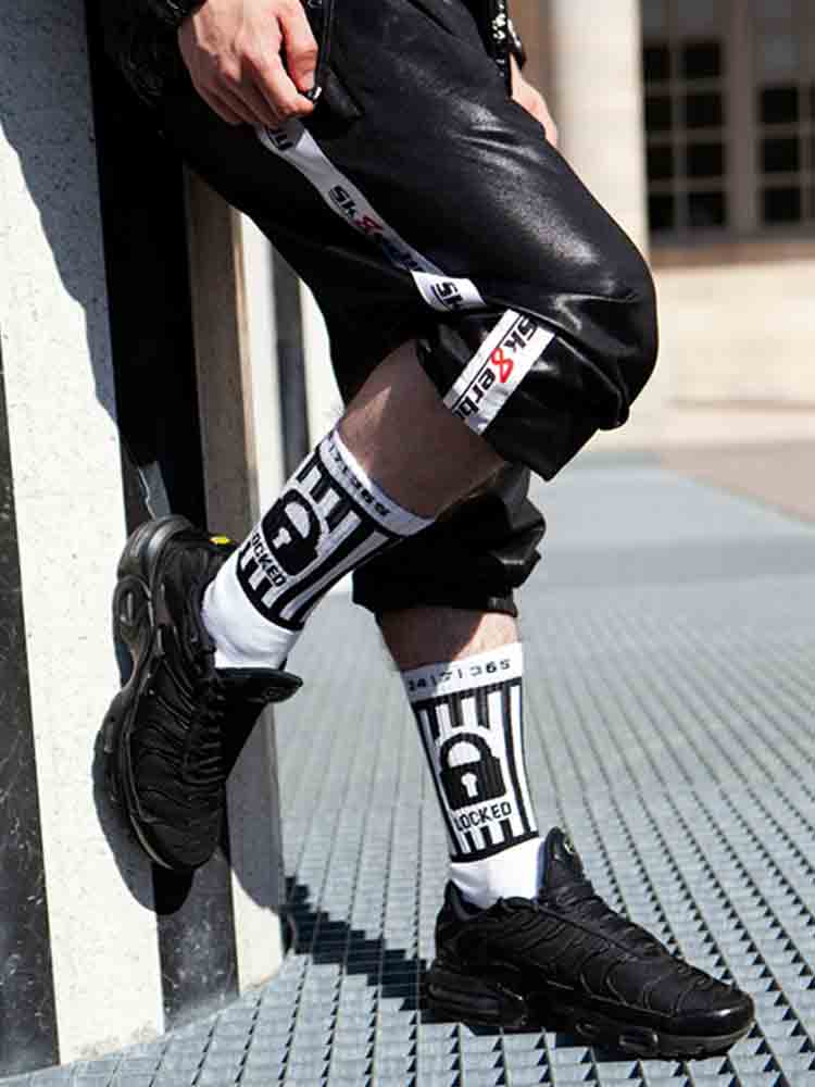 Sk8erboy LOCKED SOCKS weiss