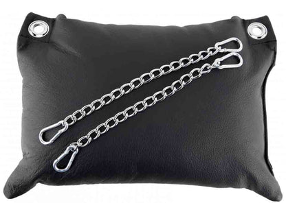 Sling Lederkopfkissen 32x23cm mit Ketten