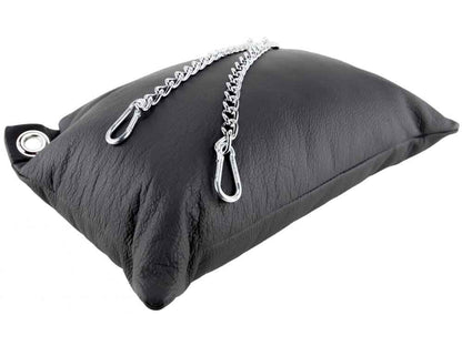 Sling Lederkopfkissen 32x23cm mit Ketten