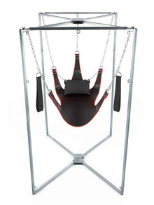 Stabiler Slingrahmen 195 x 142cm silber