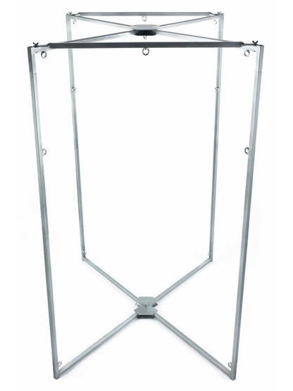Stabiler Slingrahmen 195 x 142cm silber