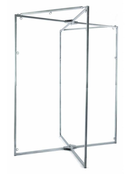 Stabiler Slingrahmen 195 x 142cm silber