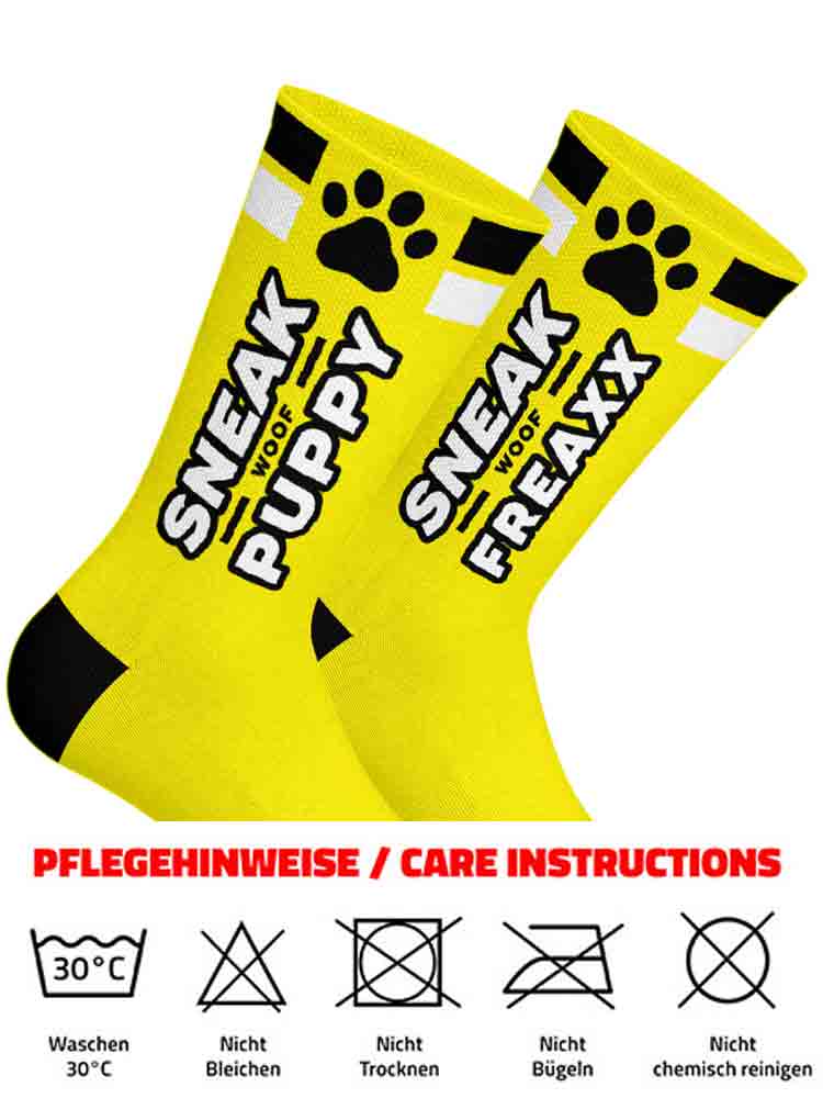 SNEAKFREAXX - WOOF PUPPY FULL gelb