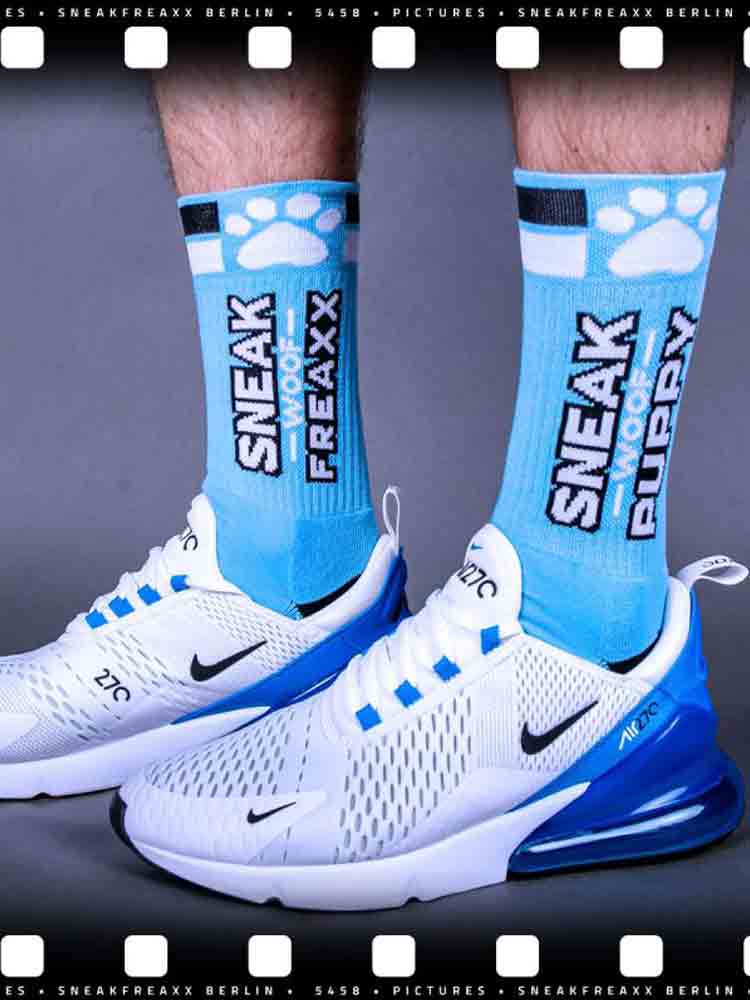 SNEAKFREAXX - WOOF PUPPY FULL blau
