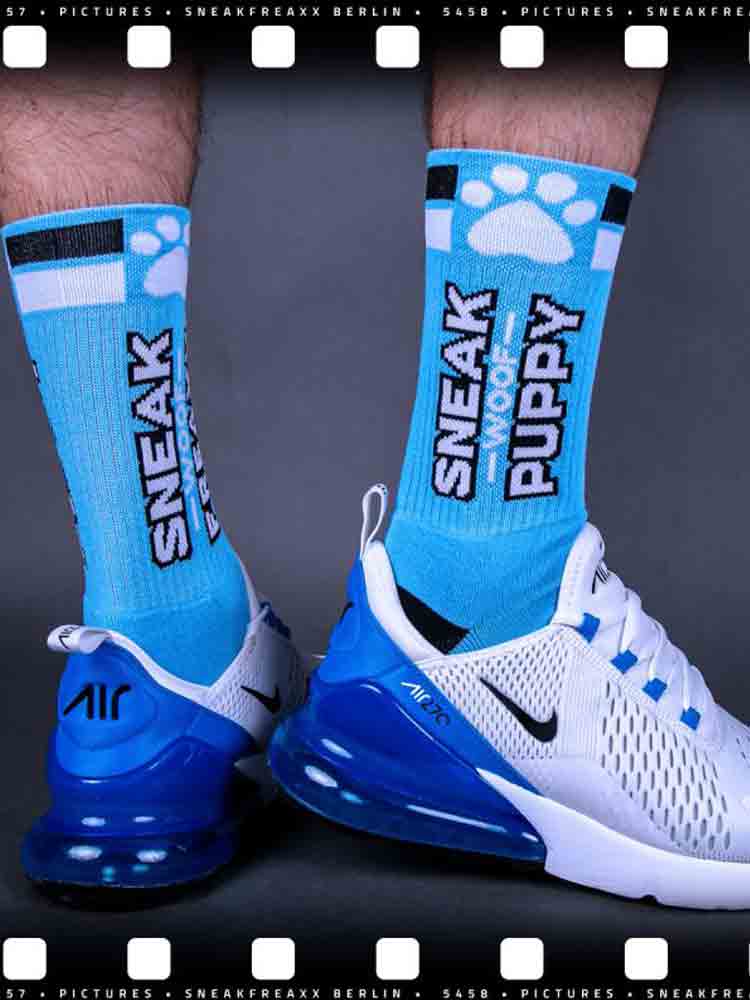 SNEAKFREAXX - WOOF PUPPY FULL blau