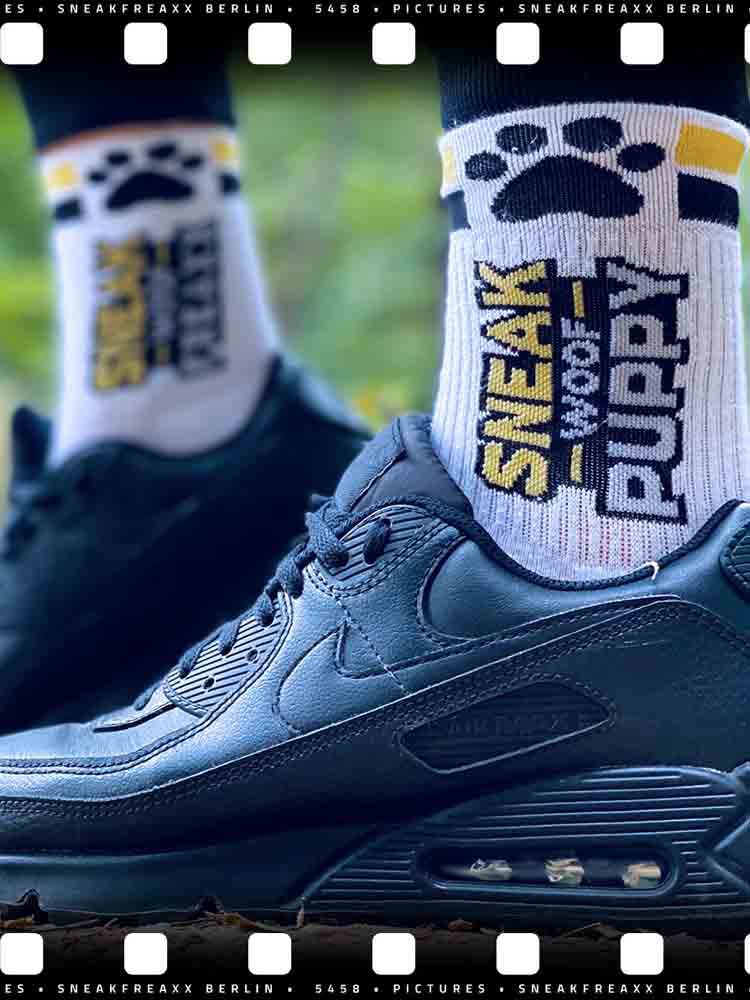 SNEAKFREAXX - WOOF PUPPY gelb