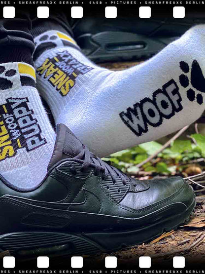 SNEAKFREAXX - WOOF PUPPY gelb