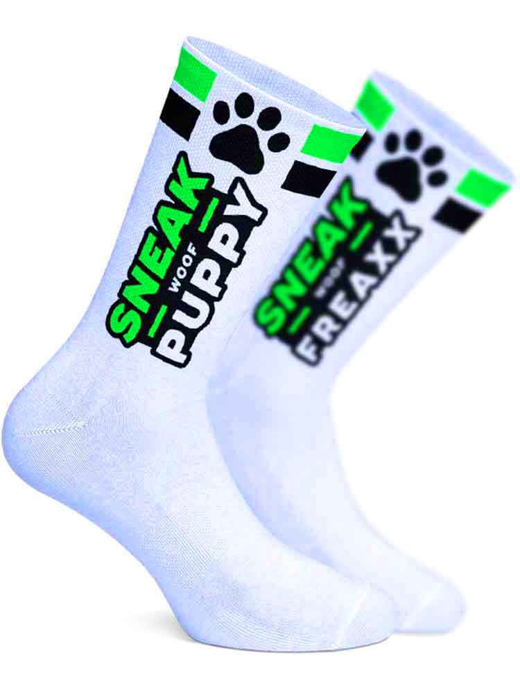 SNEAKFREAXX - WOOF PUPPY lime-grün