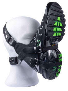 Sniff my Sneaker Ledermaske Kopfharness